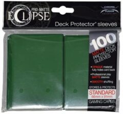 Ultra Pro - Pro Matte Eclipse: Deck Protector 100 Count Pack - Forest Green